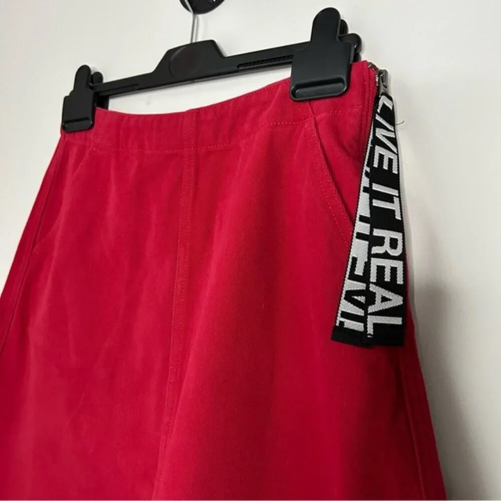 Izzue Denim A-Line Skirt